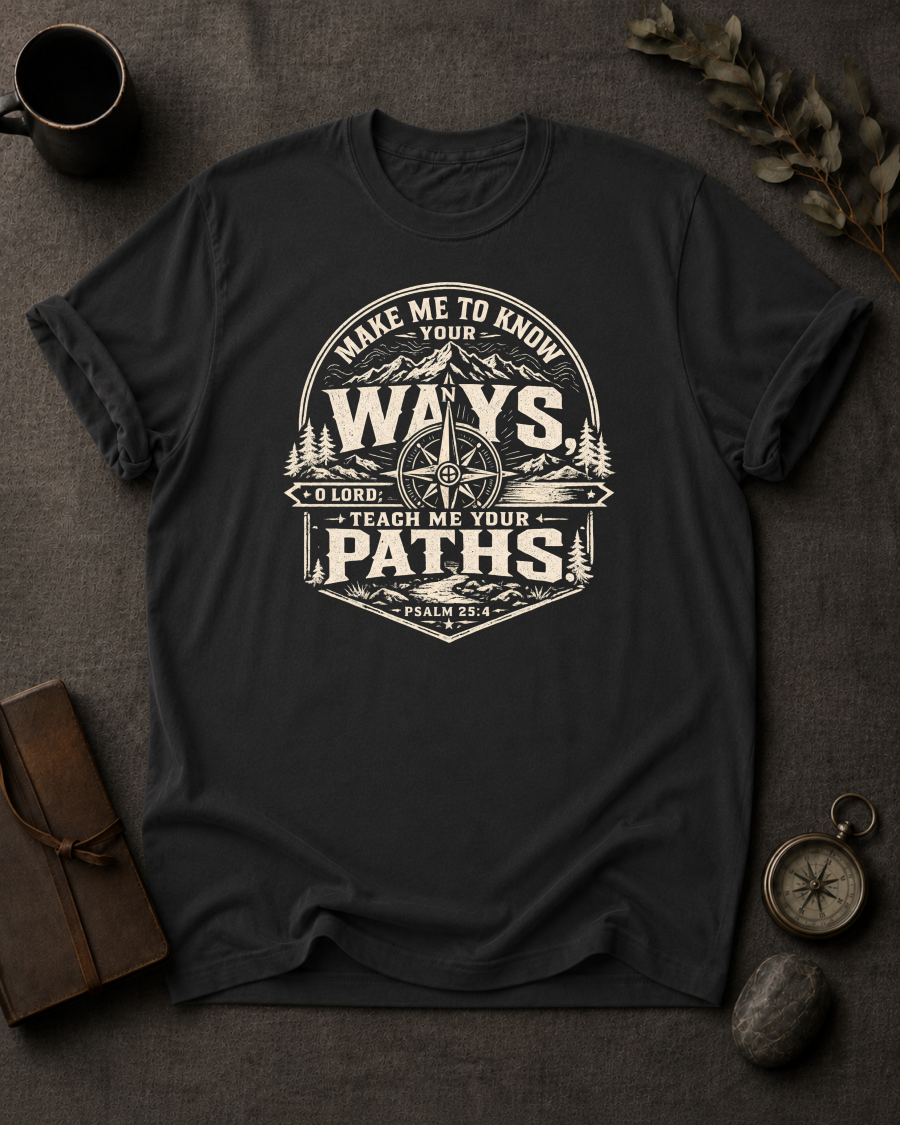 Make Me Know Your Ways Christian T-Shirt