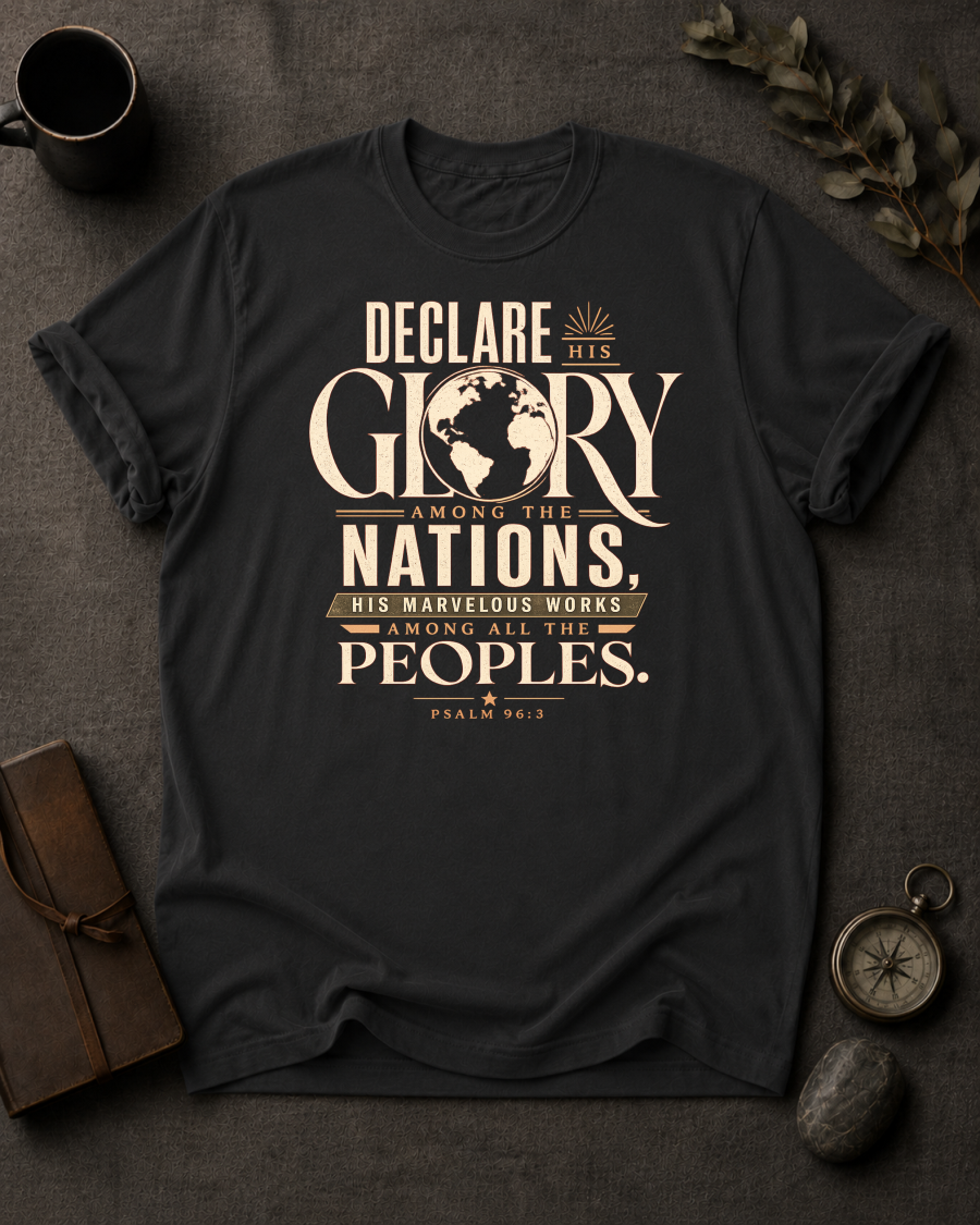 Declare His Glory Christian T-Shirt