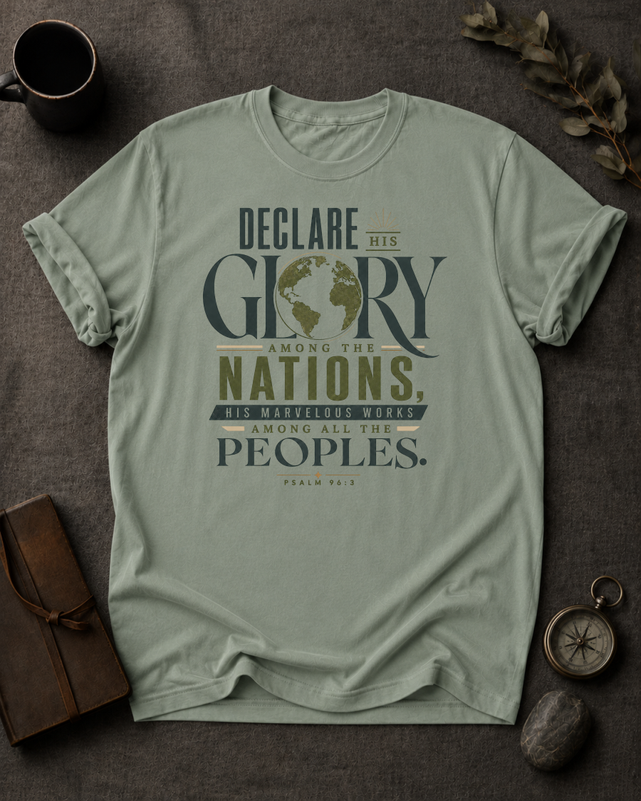 Declare His Glory Christian T-Shirt