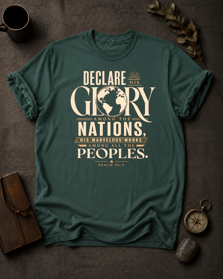 Declare His Glory Christian T-Shirt
