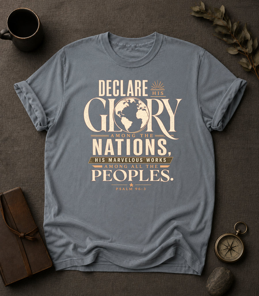 Declare His Glory Christian T-Shirt