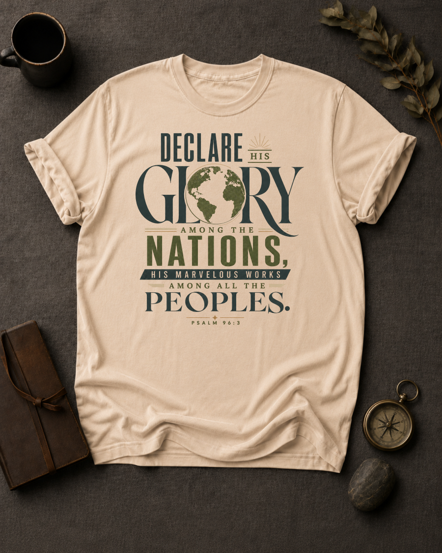 Declare His Glory Christian T-Shirt