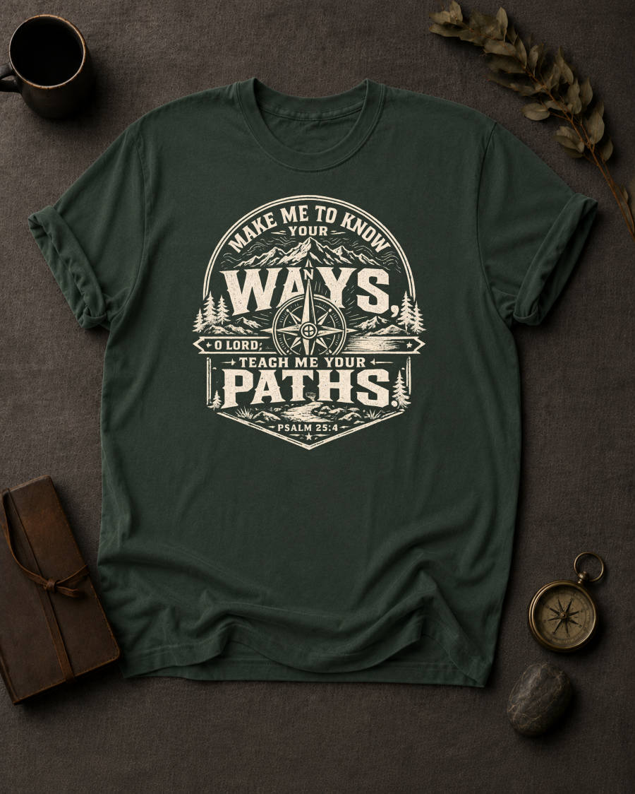 Make Me Know Your Ways Christian T-Shirt