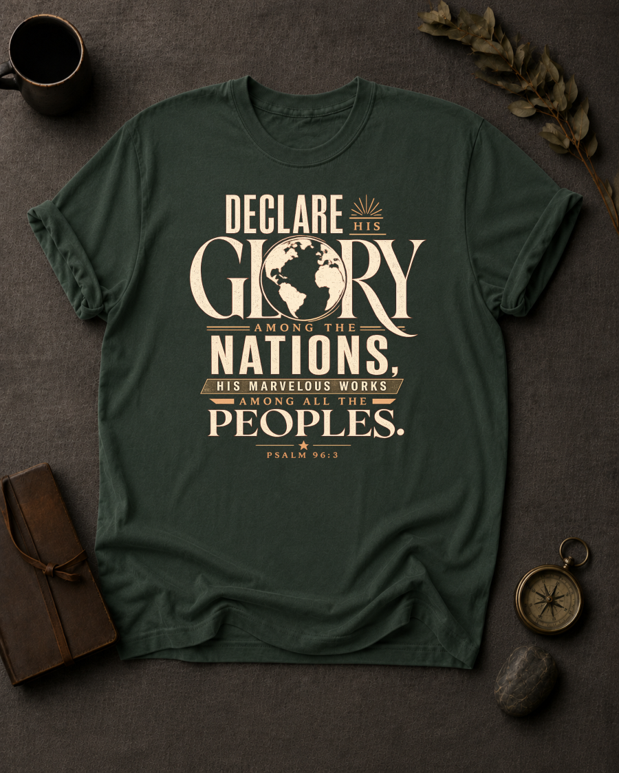 Declare His Glory Christian T-Shirt