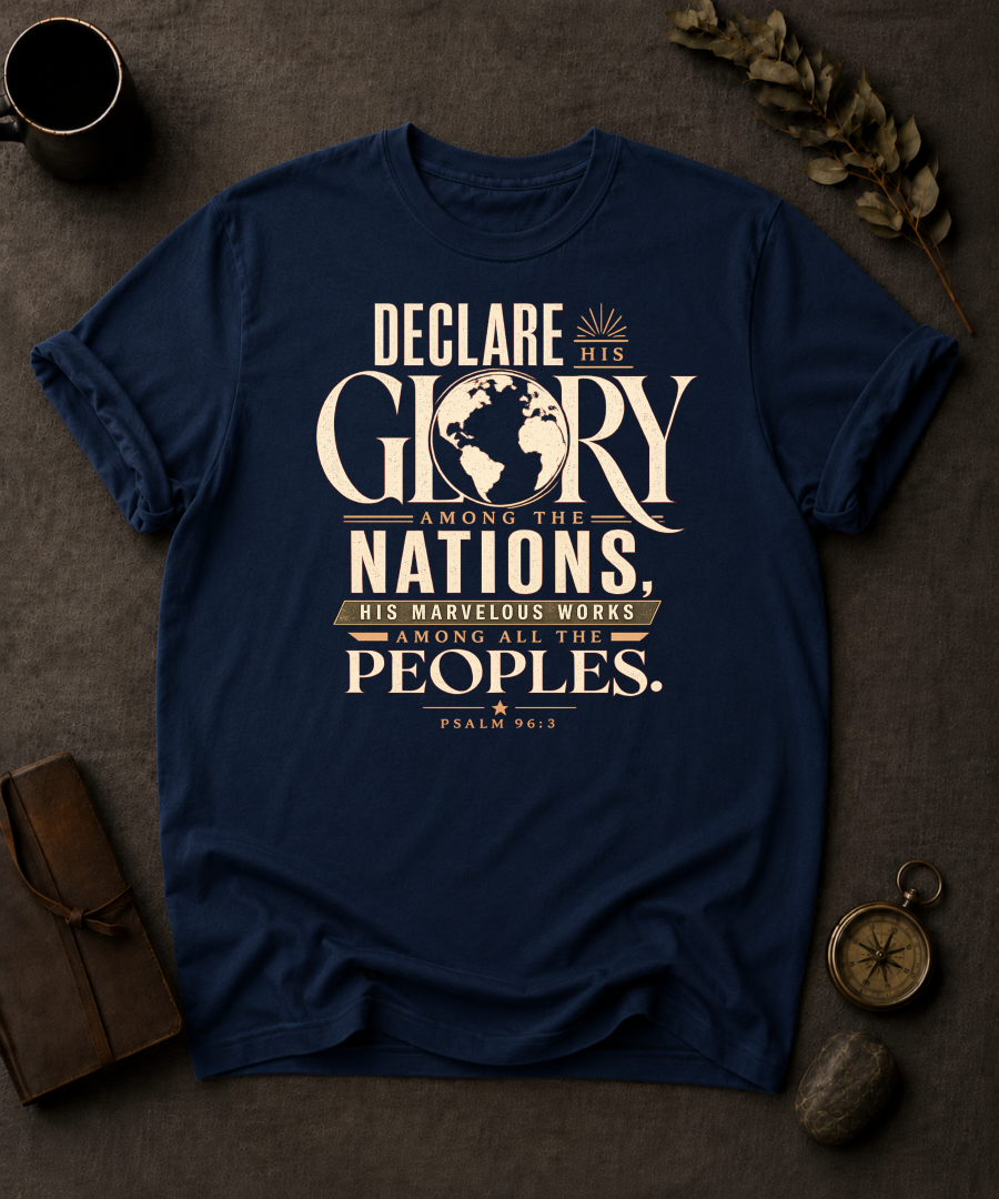 Declare His Glory Christian T-Shirt