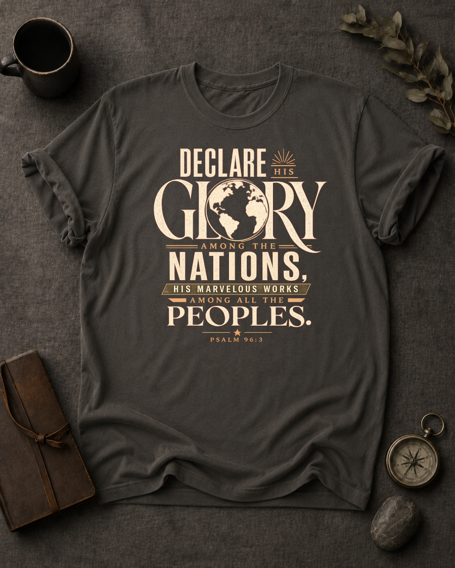 Declare His Glory Christian T-Shirt