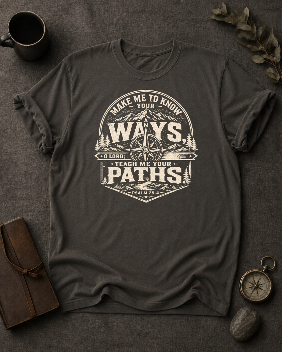 Make Me Know Your Ways Christian T-Shirt