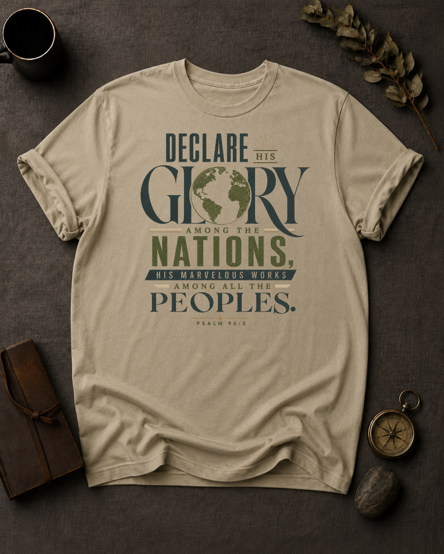 Declare His Glory Christian T-Shirt