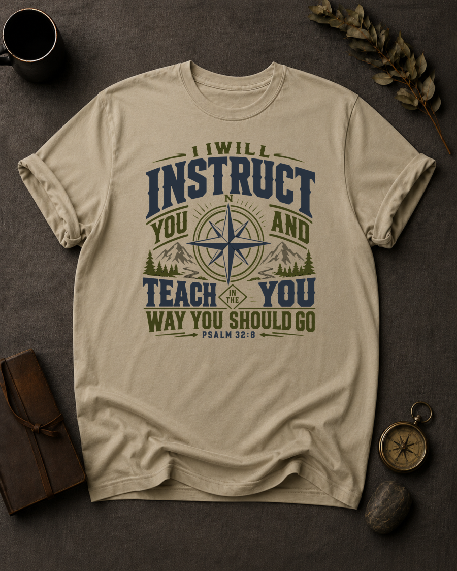 Will Instruct You Christian T-Shirt