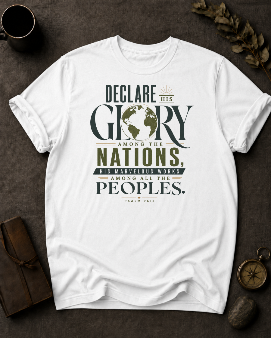 Declare His Glory Christian T-Shirt