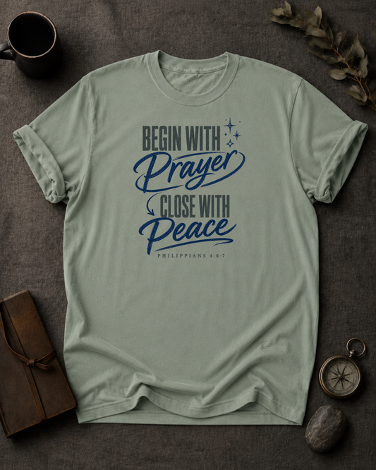 Begin with Prayer, Close with Peace