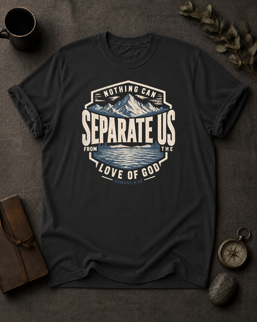 Nothing Can Separate Us From The Love of God | Romans 8:39 Christian T-Shirt