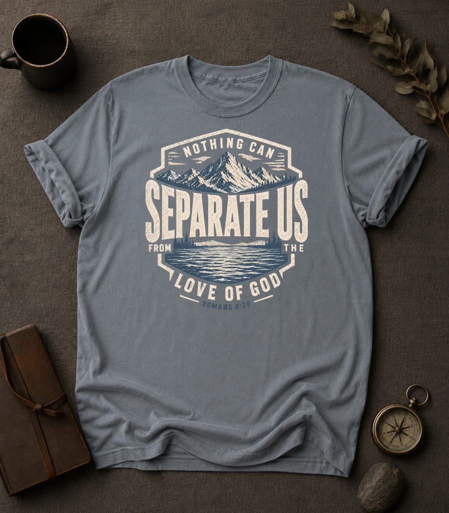 Nothing Can Separate Us From The Love of God | Romans 8:39 Christian T-Shirt