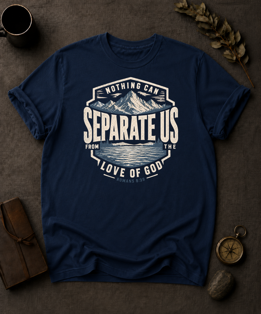 Nothing Can Separate Us From The Love of God | Romans 8:39 Christian T-Shirt