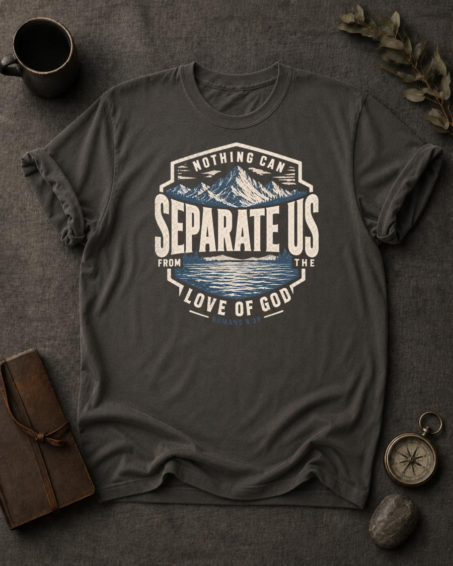 Nothing Can Separate Us From The Love of God | Romans 8:39 Christian T-Shirt